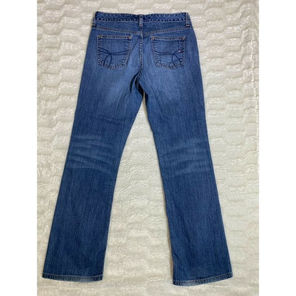Tommy Hilfiger Women Boyfriend Bootcut Jeans 30x30 - Picture 5 of 11